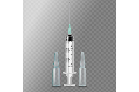 Download Syringe Ampoule Vector. Medicament - Medicament Collection